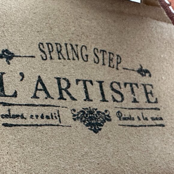 L'Artiste By Spring Step Sandals Women's Size US 10 EU 41 Quilana Peach - Picture 9 of 11